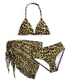 thumbnail image 3 of LRen Girls Swimsuits Size 14-16,Girls 3 Piece Swimsuit Adjustable Straps Bathing Suit Swimwear with Cover Ups, 3 of 8