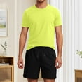 thumbnail image 2 of Short Sets 2 Piece Sets Casual T Shirts and Shorts Summer Outfits for Men Beach Outfit Matching Set, 2 of 4