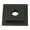 Black, variant on Kingston Brass FLSQUARE1 Claremont Standard Mount Heavy Duty Square Solid Cast Brass Shower Flange, Polished Chrome