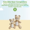 thumbnail image 2 of PlanToys® Little Bear Wooden Baby Rattle & Grasping Toy | Montessori Sensory Development for Coordination, Focus & Auditory Learning | Eco-Friendly Infant Educational Toy, 2 of 9