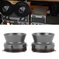 thumbnail image 1 of 1 Pair Nab Hub Adapters with Lock, 1/4 10 Inch Reel To Reel Tape Nab Hub Adapter, Aluminum Opener Universal Loading Device for Reel To Reel Tape Recorder, 1 of 7