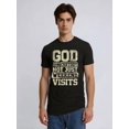 thumbnail image 6 of [Soft GOD WANTS Tee] Comfy GOD WANTS Print Tee - Soft, Breathable Short Sleeve T-Shirts for Men - Perfect for Summer, Outdoor Activities, Casual Daily Wear, and Gift Ideas, 6 of 9