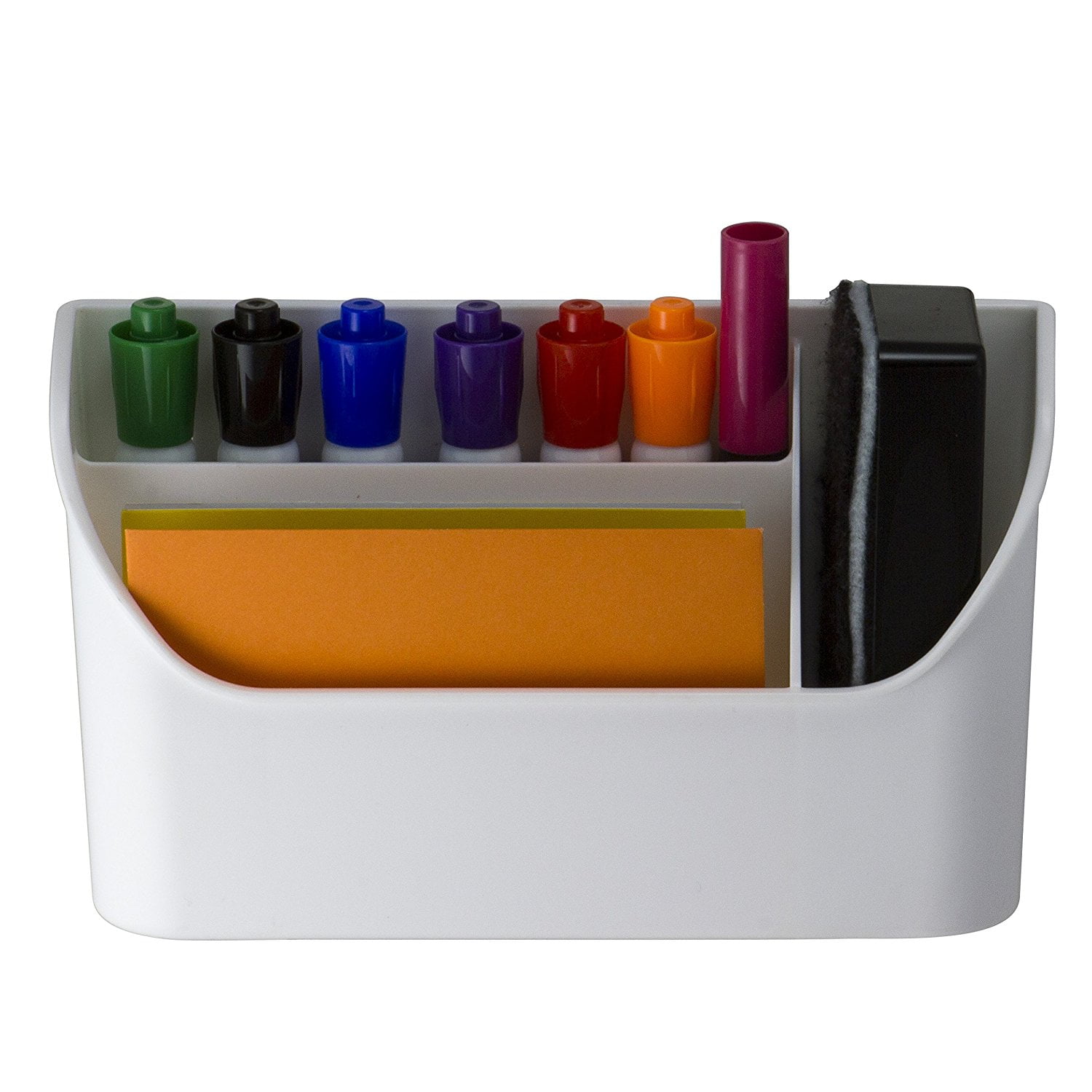 Magnet Plus Magnetic Supplies Organizer White 3 compartments 