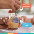 thumbnail image 3 of Cucharas de Alimentación Nuby 2 en 1 seguras para Bebé, 3 of 6