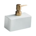 thumbnail image 1 of Abbracc Ceramic Hand Soap Dispenser 400ml Liquid Soap Dispenser Bottle Refillable Lotion White, 1 of 8