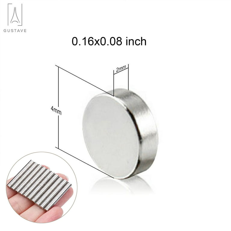 Small Round NdFeB Neodymium Magnet Powerful Rare Earth Permanent Jewelry  Magnets for DIY 1*1