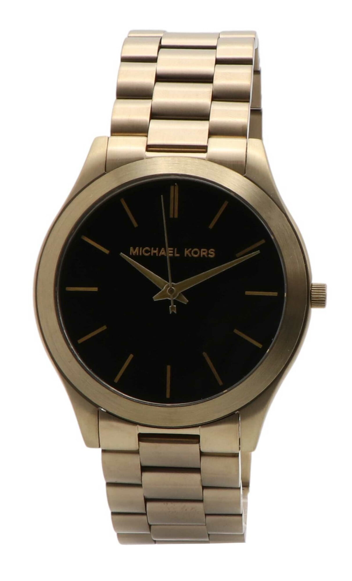 michael kors watch women leather strap