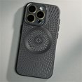 thumbnail image 1 of Magnetic Heat Dissipation PC Case For iPhone 16 15 14 13 12 Pro Max Titanium Lens Protector Funda For iPhone 16 15 14 Plus Cover Black for iPhone 13 Pro, 1 of 6