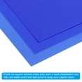thumbnail image 3 of Uxcell 20 Mil Clear Binding Covers, 20Pcs for Report, Blue, 3 of 6