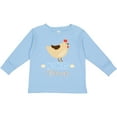 thumbnail image 3 of Inktastic Chicken Farmer Boys or Girls Long Sleeve Toddler T-Shirt, 3 of 5