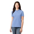 thumbnail image 1 of Polo de piqué de algodón de peso pesado para mujer Port Authority®. L420 Autoridad Portuaria  L420, 1 of 1