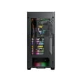 thumbnail image 5 of Montech E-ATX Mid Tower Computer Case with ARGB Fans, Black, 5 of 6