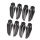 thumbnail image 1 of 8 Piezas 1 Par de Hélices de Fibra de Carbono Cuchillas Plegables de Liberación Rápida de Bajo Ruido Compatibles con Macarena Propulsor de drones plegables, 1 of 6