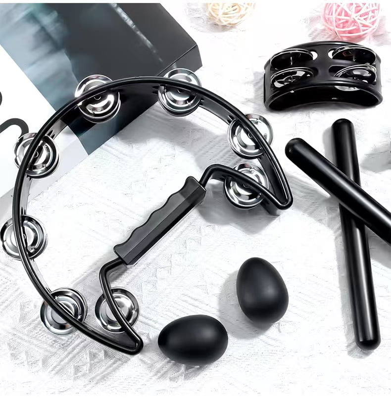 Hand drum, children, adults, KTV、 Half moon shaped hand drum and egg shaker exclusively for parties