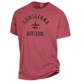 thumbnail image 2 of Men's ComfortWash Cardinal Louisiana Ragin' Cajuns Garment Washed T-Shirt, 2 of 3