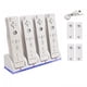 thumbnail image 3 of Soporte de carga,4Pcs 2800mAh Células recargables y Wii Cell Charge Dock Stand para Wii Remote Switc TOMSHOO Blanco, 3 of 7