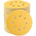 thumbnail image 1 of Sanding Discs,5-Inch 8-Hole Hook and Loop Sanding Discs, Orbital Sander Sandpaper Discs, 100Pcs Round Sandpaper Set, 220-Grit, 1 of 7