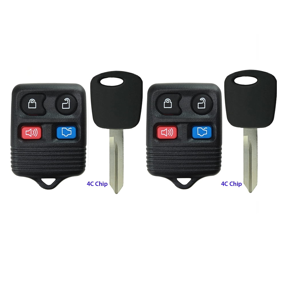 2 For Ford Mustang 1999 2000 2001 2002 2003 2004 Keyless