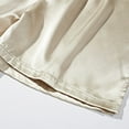 thumbnail image 3 of AHTJRT Men's Satin Boxer Shorts with Elastic Waist—Ideal for Lounge and Sleep Wear Beige XL, 3 of 6