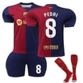 thumbnail image 1 of Hommes Femmes Adultes MESSI 10 PEDRI 8 LAMINE YAMAL 27 Maillot de Soccer Soccer, 1 of 2