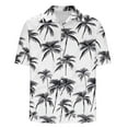 thumbnail image 5 of Fznquz Short Sleeve Mens Big and Tall Shirts Hawaiian Summer Shirt Casual Button Down Untucked Mens Clothes, 5 of 5