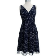 ME - Women's Polka-Dot Chiffon Dress
