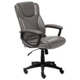 thumbnail image 1 of Serta at Home Style Hannah II Leather Office Swivel Chair in Gray, 1 of 19