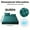 green, variant on 1 cool quilted waterproof mattress case - super soft, breathable and durable, hypoallergenic hotel quality, tightly fitting sheets, suitable for bedrooms, rooms and hotels, all-season comfort