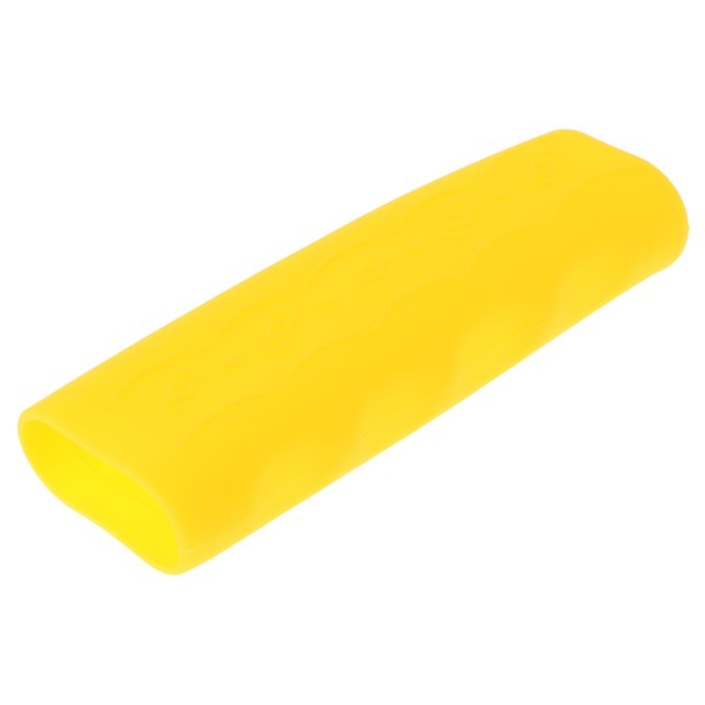Almencla Car Vehicles Silicone Nonslip Hand Brake Lever Protector Cover Sleeve Yellow