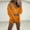 Orange, variant on Women Pajamas Set Winter Fashion Warm Three Pieces Suit Soft Warm Flannel Shorts Pajamas Set Cute Cat Beard Hooded Sleepwear