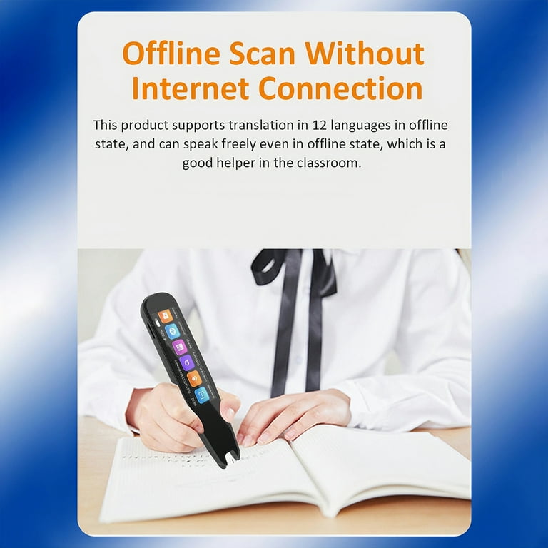 Scan Reader Pen 多言語対応 Scan Reader Pen 多言語対応 OCR Digital Reading Pen, Text to