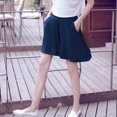 thumbnail image 4 of Casual Modal Grande Taille Large Jambe Shorts de Sport de Style en Vrac Simple Femmes, 4 of 6