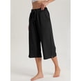 thumbnail image 3 of ORUYROP Womens Sweatpants Drawstring Comfy Lounge Pajamas Pants Workout Joggers Athletic Yoga Pants with Pockets, 3 of 5