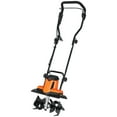 thumbnail image 2 of 10 Amp Electric Tiller/Cultivator, 14" Tilling Width & 3.94" Depth, Steel Manganese Tines, Corded Rototiller for Garden Soil Digging and Lawn Cultivation, 2 of 11