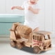 thumbnail image 3 of Children Wooden Concrete Mixer Model Car Truck Engineering Vehicles Kids Toy, 3 of 4