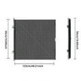 thumbnail image 2 of Retractable Doorstop Lightweight Automatic Barrier for Home Use Expandable Pet Control Easy Installation No Drilling for Doorways Hallway Stairs Living Room Secure Stopping Gate, 2 of 3