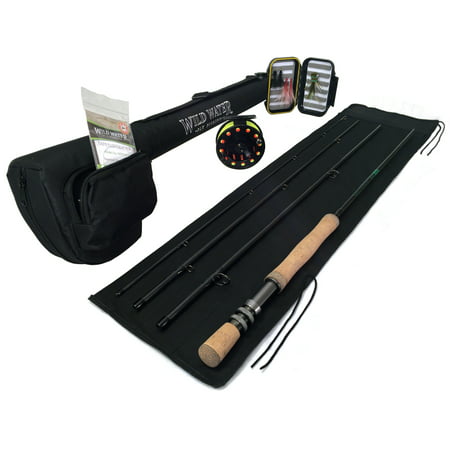 Wild Water Complete 7/8 Fly Fishing Starter Package for