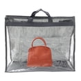 thumbnail image 5 of Uxcell Handbag Dust Bags, XL Size Dustproof Transparent Purse Protector, Gray, 5 of 5