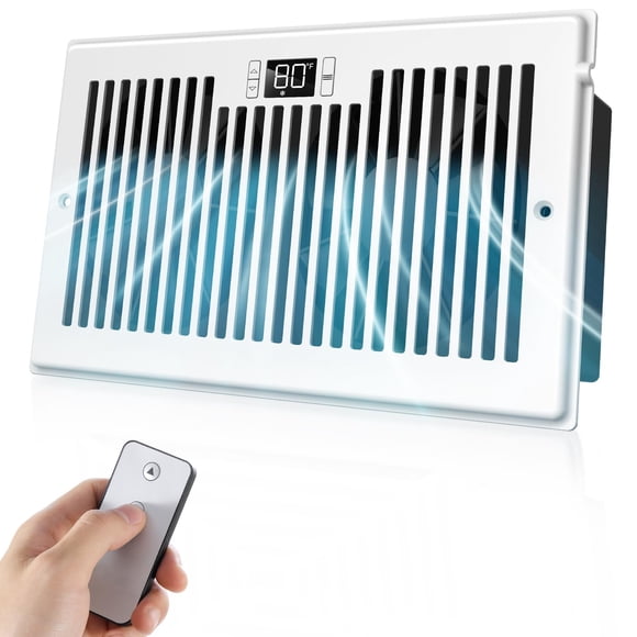 Ventilador Register Booster VELLEE Quiet de 10 velocidades con mando a distancia