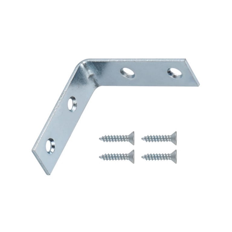 2-Inch Corner Brace with Mounting Screws, Pack of 2 photo 6