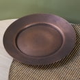 thumbnail image 4 of Yvsxxv Pure Copper Dinner Plate Handmade Round Copper Plates Metal Dinner Plates Multipurpose Appetizer Plate for Kitchen Restaurant Wedding, 4 of 7