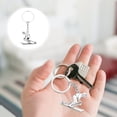 thumbnail image 4 of 2 unids raza de esquí regalo colgante de esquí de esquí colgante colgante llavero mochila colgante encantos, 4 of 7