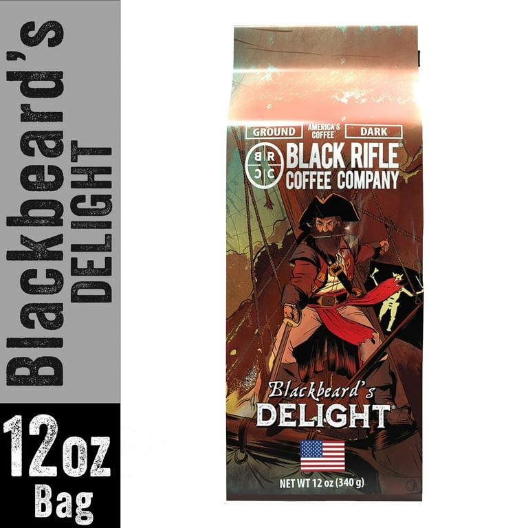 Black Rifle Coffee Company, Ground Coffee, 12 oz, Dark Roast