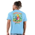 thumbnail image 2 of Men's Margaritaville Light Blue Houston Texans Wastin' Away T-Shirt, 2 of 2
