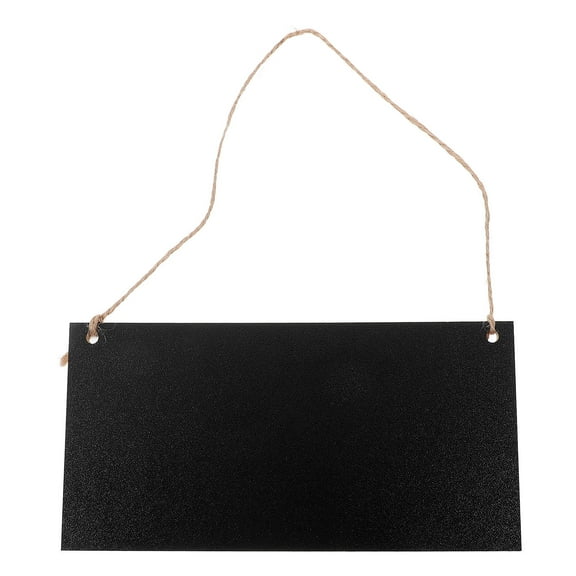 WHAMVOX 1Pack Small Chalk Boards for Wall Blackboard Wood Rectangle 7.9x3.9x0.2in