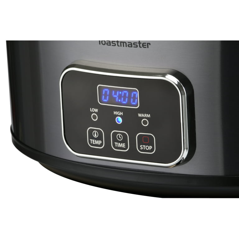 Toastmaster 8-Qt. Programmable Slow Cooker, Multicolor, 8 qt