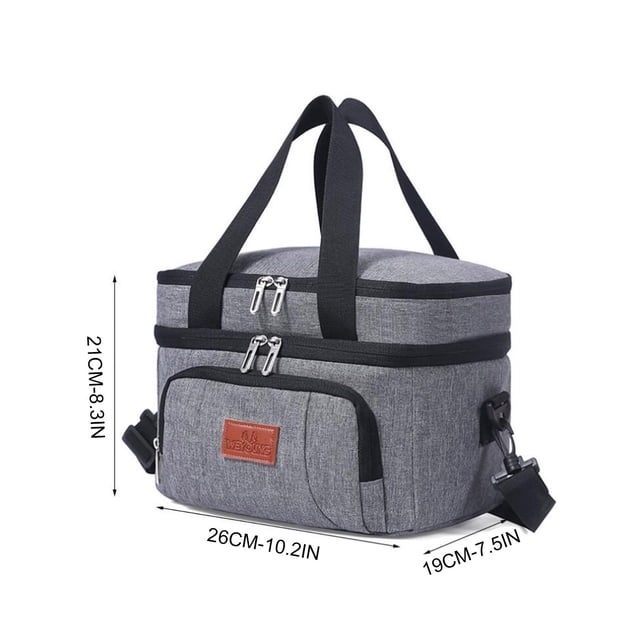 Bolsa de hielo multifuncional impermeable Oxford al aire libre de doble capa para picnic Wmkox8yii jkg1256