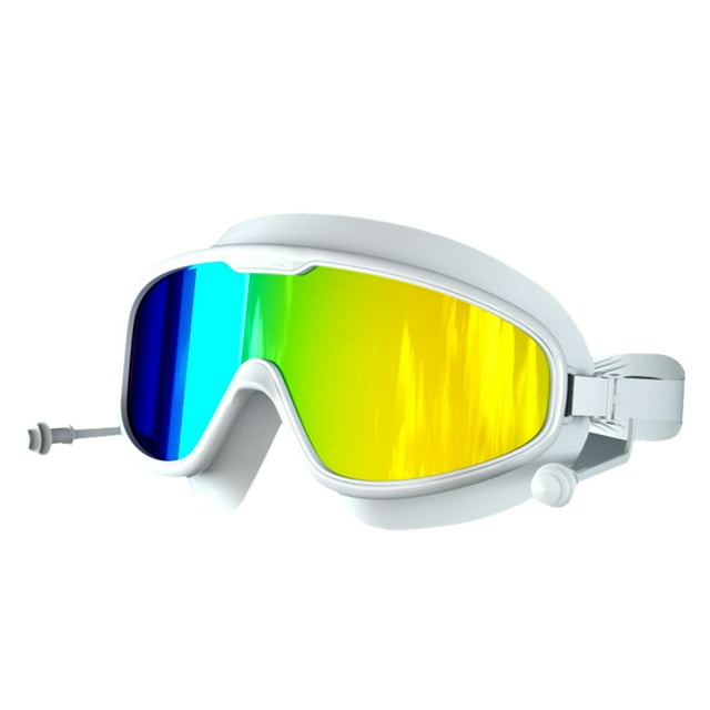 Hearth & Gear Adult Large Frame Swimming Goggles And Fog Swimming Goggles Earplugs For Both Men And Women Float Pool Kids Extra Large Inflatable Pool Floats for Adults Adult Pool Floaters for Kids