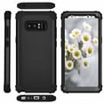 thumbnail image 3 of Dteck Shockproof Case Compatible with Samsung Galaxy Note 8, Heavy Duty Full body Protection 3 Layer Hybrid Rugged Protective Cover For Samsung Galaxy Note 8 (No Built-in Screen Protector), Black, 3 of 9
