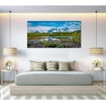 thumbnail image 2 of Kenai Fjords Wall Alaska Landscape Scenic Painting Gallery Wrapped Canvas Art Kenai Fjords Picture Ready to Hang, 2 of 6